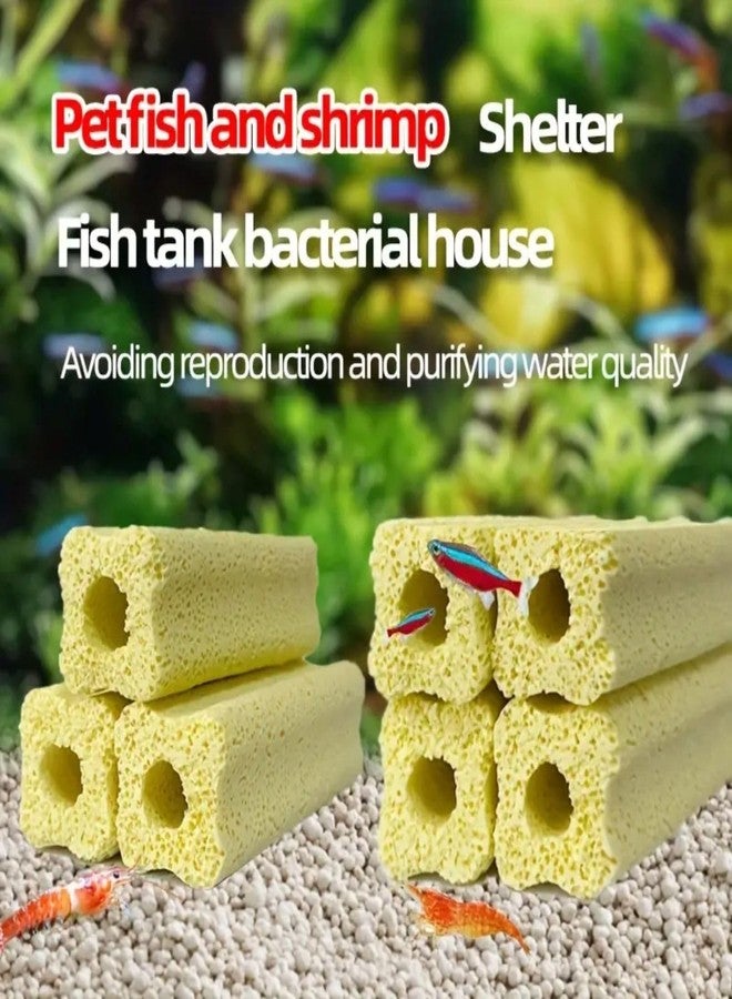 وسائط ترشيح أحواض السمك VAYINATO® Ceramic Bio House (مربعة، عبوة من 5 قطع) من Petzlifeworld - Image 5